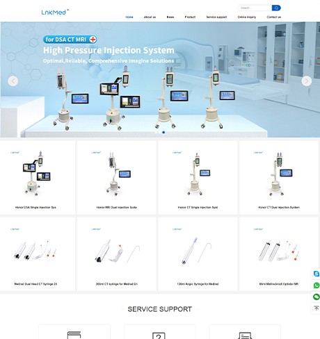 Lnkned-医疗器械响应式网站